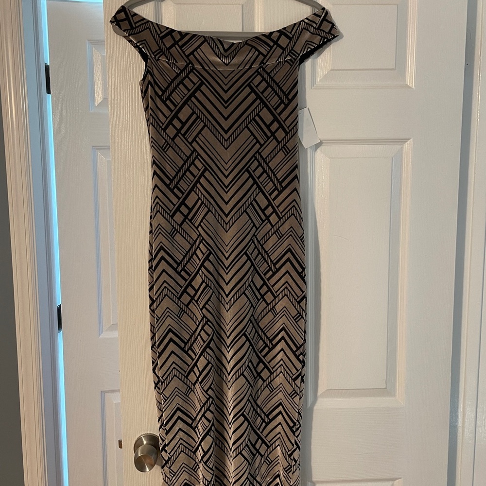 Dress the Population Suede dress